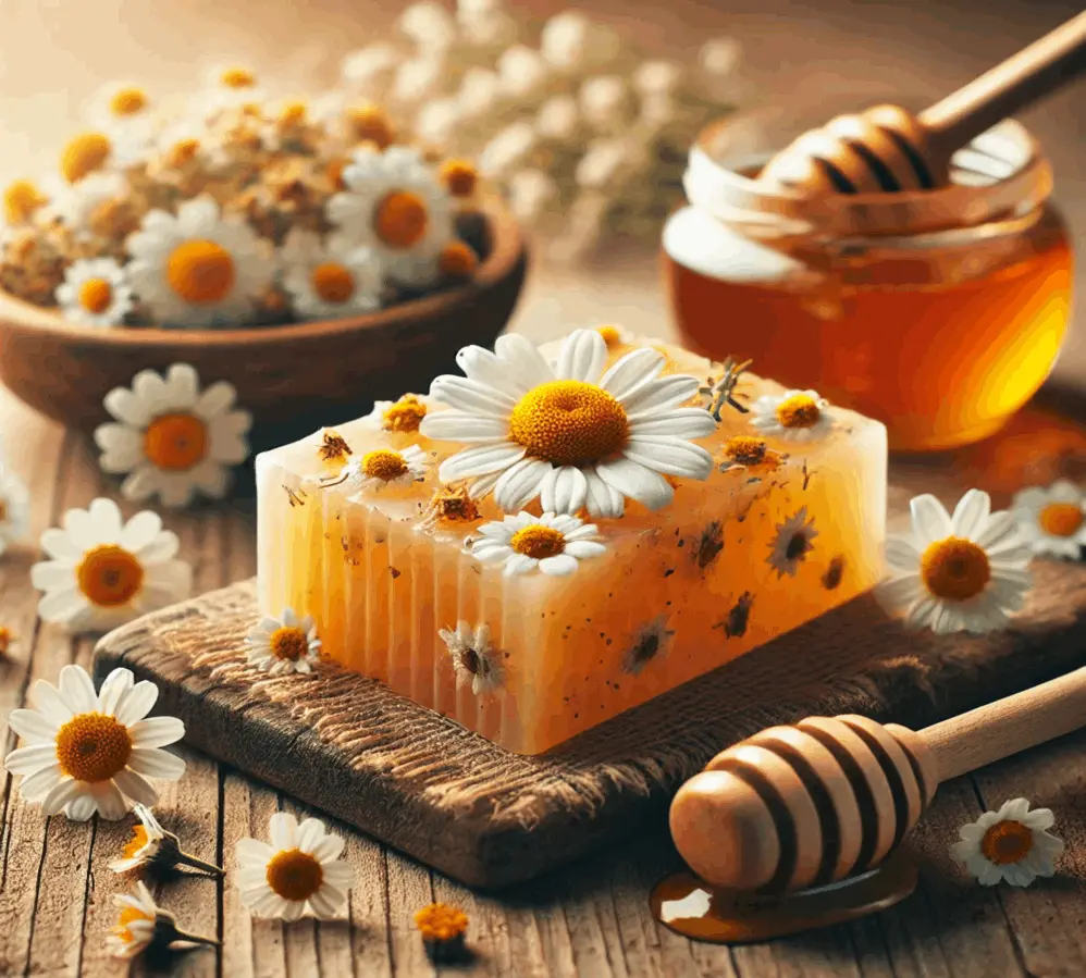 Chamomile, Calendula, Honey Soap