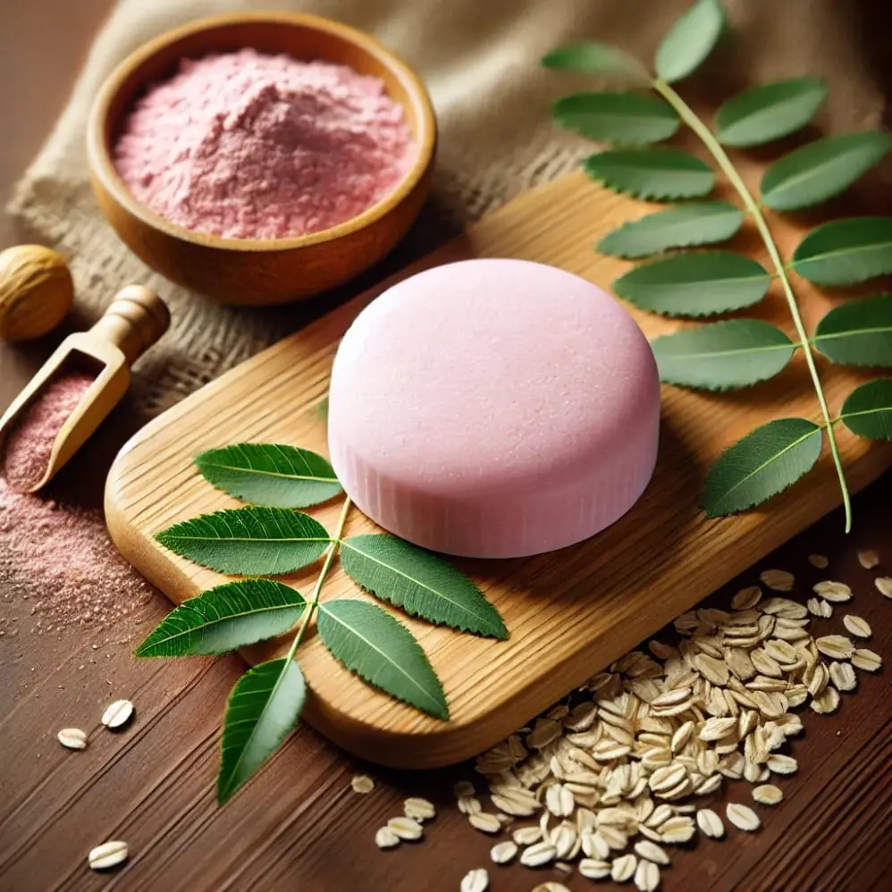 Pink Clay, Neem, Oats Shampoo