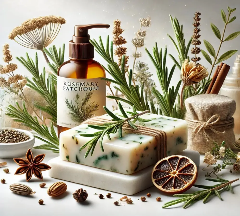 Rosemary and Patchouli White Soap